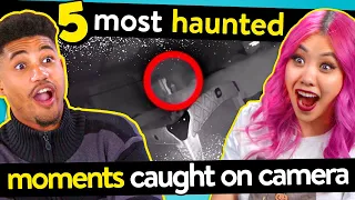 5 Most Haunted Moments CAUGHT On Camera | REACT