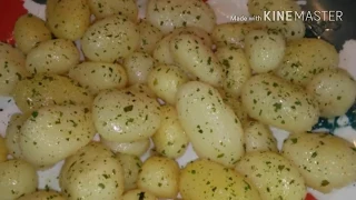 PATATAS BABY GUARNICIÓN EN CINCO MINUTOS PAPAS