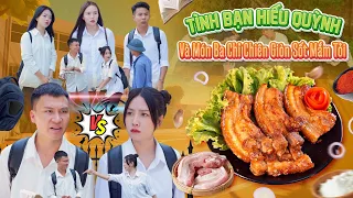 LÀM MÓN BA CHỈ CHIÊN GIÒN SỐT MẮM TỎI | Hai Anh Em Phần 653 | Phim Tình Cảm Học Đường Gãy Media