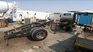 How to Isuzu Truck Chassis Converting 4 meter To5 meter and Double Chassis Full Video  Truck World 1