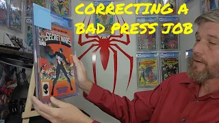 I Removed "Pebbling" and "Canvassing" From a Spider-Man Key (CGC Unboxing 5 Comics)