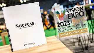 Eye Designs Clients - Greetings from Vision Expo East 2023