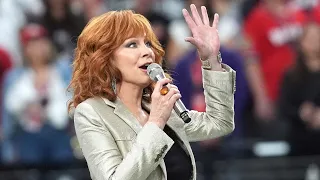 Reba McEntire Belts Out the National Anthem at Super Bowl LVIII