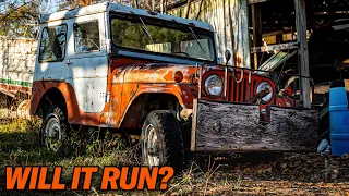 Vintage Jeep CJ-5 Parked for 40 years! WILL IT RUN?