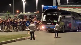 UWCL final Torino 21/5/2022 FC Barcelona Post-game The return to the hotel