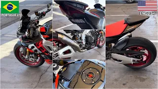 MUST HAVE MODS FOR THE APRILIA TUONO V4 FACTORY 2021+ (ultimate style and speed)