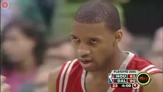 T-Mac&Yao ming cant stop Dirk Nowitzki！NBA Playoffs 2005.5.2 Houston Rockets at Dallas Mavericks G5