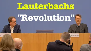 Reform der Krankenhausfinanzierung: Lauterbachs "Revolution" | BPK 6. Dezember 2022