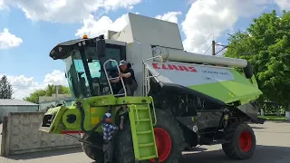 Claas Lexion 560. Один з найпопулярніших клавішників прибув в Україну.