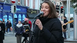 My 1st CHRISTMAS SONG W/ THE BAND | Underneath The Tree - Kelly Clarkson | Allie Sherlock cover