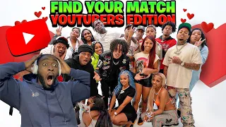 Find Your Match! | 12 Girls & 12 Boys YouTubers! | reaction