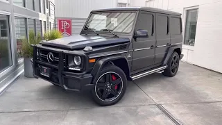 2017 Mercedes-Benz G-Class AMG G63 designo Magno Night at Park Place LTD