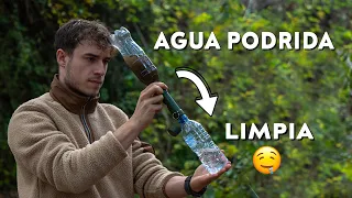 BEBIENDO agua PODRIDA 🤮 (  Y Como Purificarla RAPIDO Y BARATO )