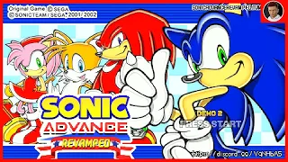 Sonic Advance Revamped (Fan Game Demo) All Bosses with All Characters