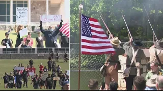 Calls to stop confederate memorial event at Stone Mountain Park