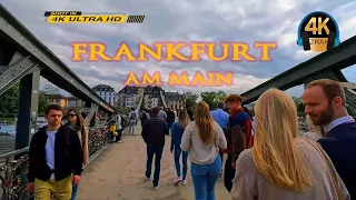 Frankfurt, Germany: Explore one of the most beautiful cities on a leisurely walk 🌸🇩🇪 4K HDR 2024