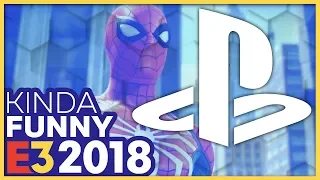Kinda Funny Talks Over The PlayStation E3 2018 Press Conference (Live Reactions!)