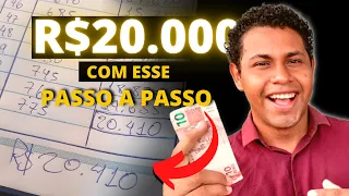 COMO JUNTAR R$20.000 (Vinte Mil Reais)💰 em 1 ANO INICIANDO COM R$10 | DESAFIO DAS 52 SEMANAS