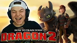 How To Train Your Dragon 2 (2014) REACTION!! | MOVIE COMMENTARY/FIRST TIME WATCHING | SPOILER REVIEW