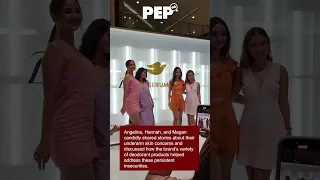 Megan Young, Angelina Cruz, Hannah Pangilinan in Dove event | PEP Goes To