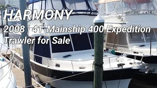 SOLD/HARMONY, 2008 Mainship Expedition 40