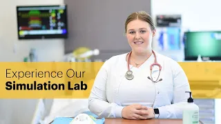 Inside the Clinical Education and Simulation Lab at Adelphi’s College of Nursing and Public Health