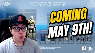 Helldivers 2 | Polar Patriots Warbond Review | ARRIVES May 9th! | COMMENT IF HYPED!