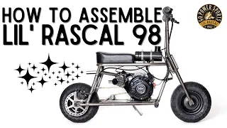 Unboxing & Assembling the Lil Rascal 98 Mini Bike Kit