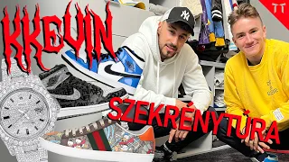 KKevin hihetetlen sneaker - és ruha gyűjteménye. Extra szekrénytúra interjúval🔥