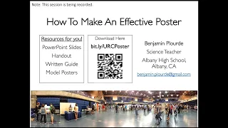 How to Create an Effective Research Poster - UR Week