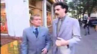 Borat meets regis