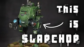 Can you paint vehicles with SLAPCHOP? NO AIRBRUSH