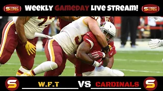 🏈 Washington Football Team vs Cardinals! Week 2 Live Analysis Stream! Pull Up! Talk Trash! 🏈