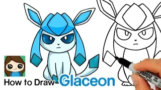 How to Draw Pokemon Glaceon