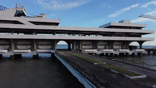 Абхазия.Сухум. Сухумский морской порт. октябрь 2021г