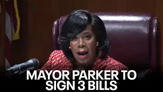 Philly Mayor Cherelle Parker to sign 3 public safety bills to improve quality of life