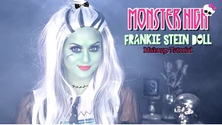 Monster High Frankie Stein Makeup Tutorial l Christen Dominique