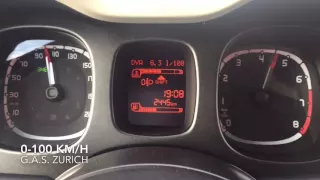 Fiat Panda 1.2 0-100 km/h acceleration