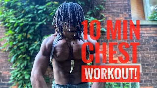 10 Min Chest Workout | Follow Along! #chestworkout #chestworkoutathome