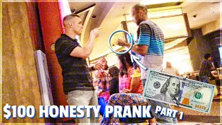 $100 Honesty Prank | Part 1: Gone Wrong!