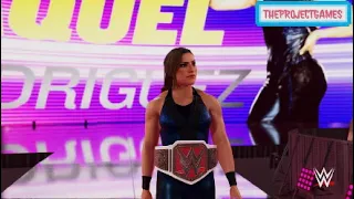 WWE2K23 Money In The Bank - Shayna Baszler vs Raquel Rodriguez - Raw Women's Championship Match