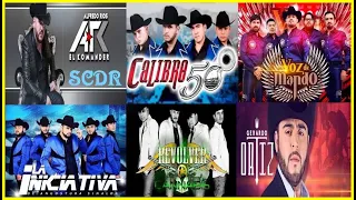 CORRIDOS ALTERADOS MIX EL KOMANDER, CALIBRE 50, VOZ DE MANDO, LA INICIATIVA, REVOLVER CANAVIS