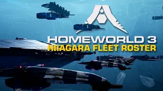 HOMEWORLD 3 HIIGARA FLEET ROSTER 🎮 All ships we know currently 👑 PC 4k Gameplay