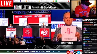 Reacting to 2024 NBA Draft Lottery 😡🤬 (NBA Lottery REACTION)