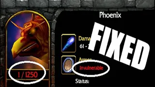 [fixed] Infamous 1hp Phoenix bug | Warcraft 3 Classic