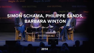 Simon Schama, Philippe Sands, Barbara Winton