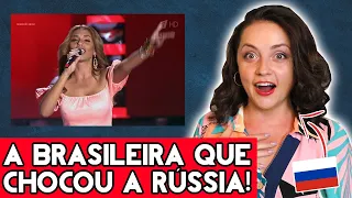 BRASILEIRA ARRASOU NO THE VOICE DA RÚSSIA | OS ORGANIZADORES FICARAM CHOCADOS | LEGENDAS PT