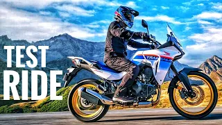 ✅ New HONDA TRANSALP 2023 - The FIST TEST RIDE ✅ Detailed Accessories Overview and Specification