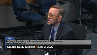 Council Study Session - 6/2/2022