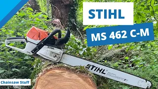 Stihl MS 462 C-M Cutting Firewood
